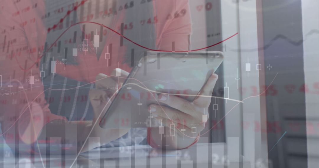Analyzing Stock Market Trends with Digital Tablet Interface