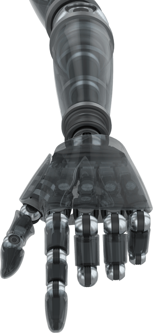 Transparent Robot Hand Pointing Forward Gesture - Download Free Stock Images Pikwizard.com
