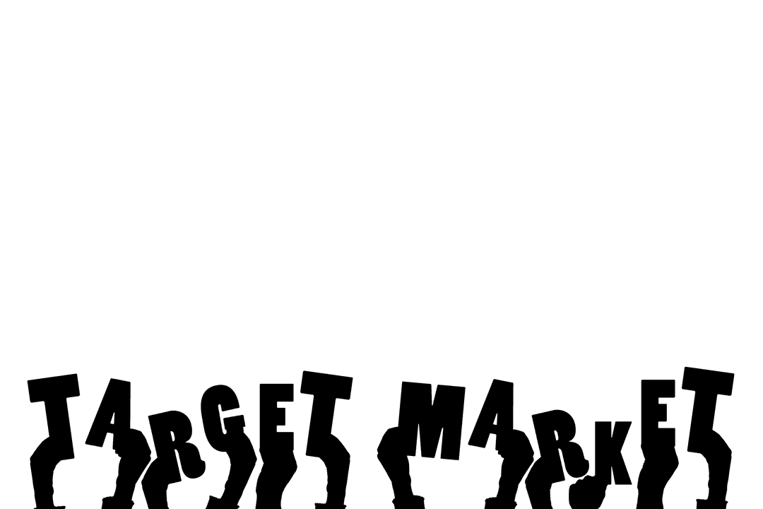 Hands Signaling Target Market Concept Transparent Background