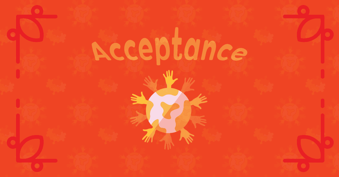 Digital Illustration of Acceptance Concept on Transparent Background