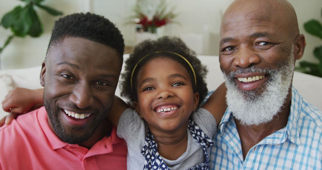 Joyful Multi-Generational African American Family Sharing Quality Time