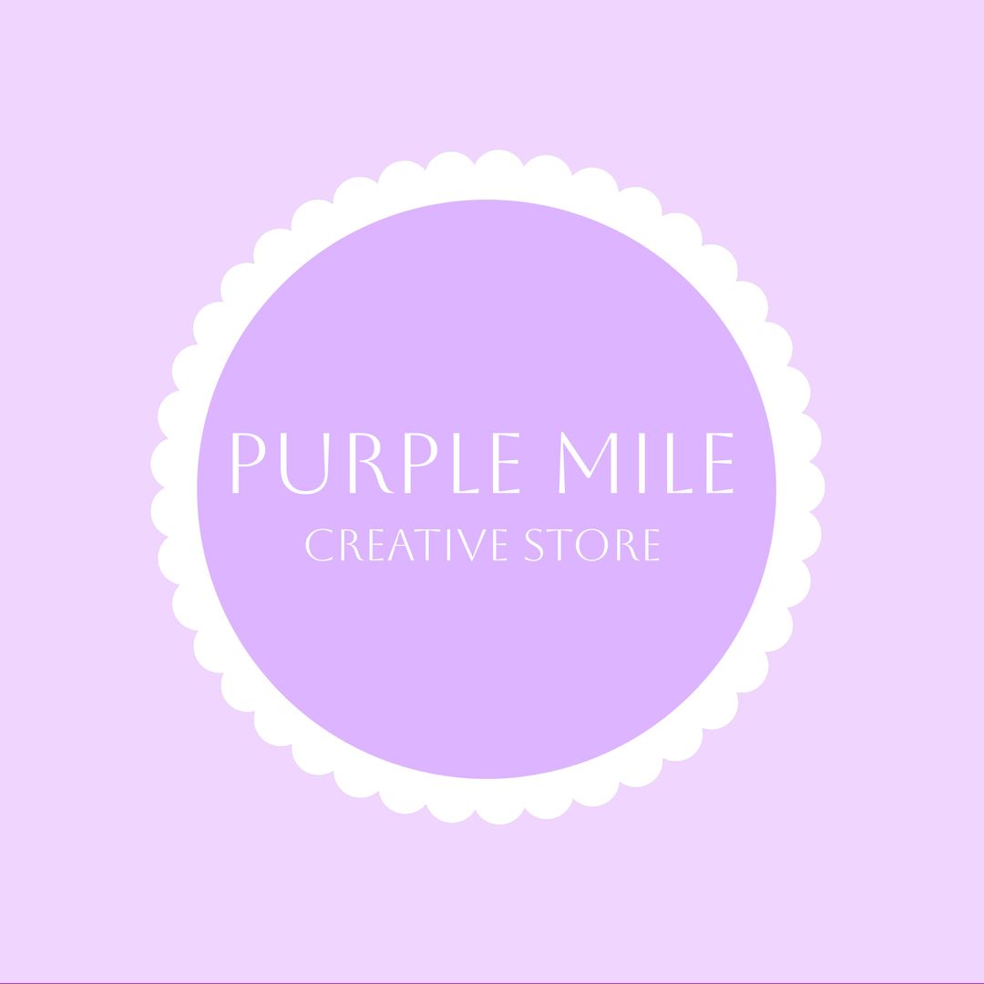 Elegant Purple Circle Logo on Lavender Background - Download Free Stock Templates Pikwizard.com