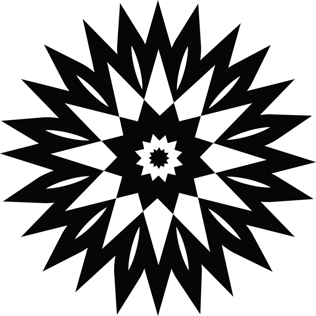 Geometric Transparent Star Shape with Sharp Edges - Download Free Stock Images Pikwizard.com