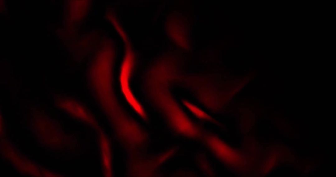 Abstract Red Waves on Dark Background