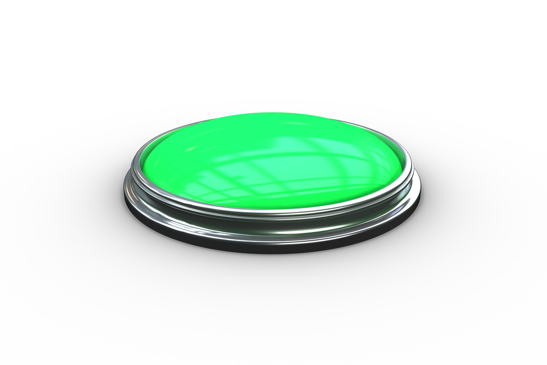 Green Button Vector Illustration on Transparent Background - Download Free Stock Images Pikwizard.com