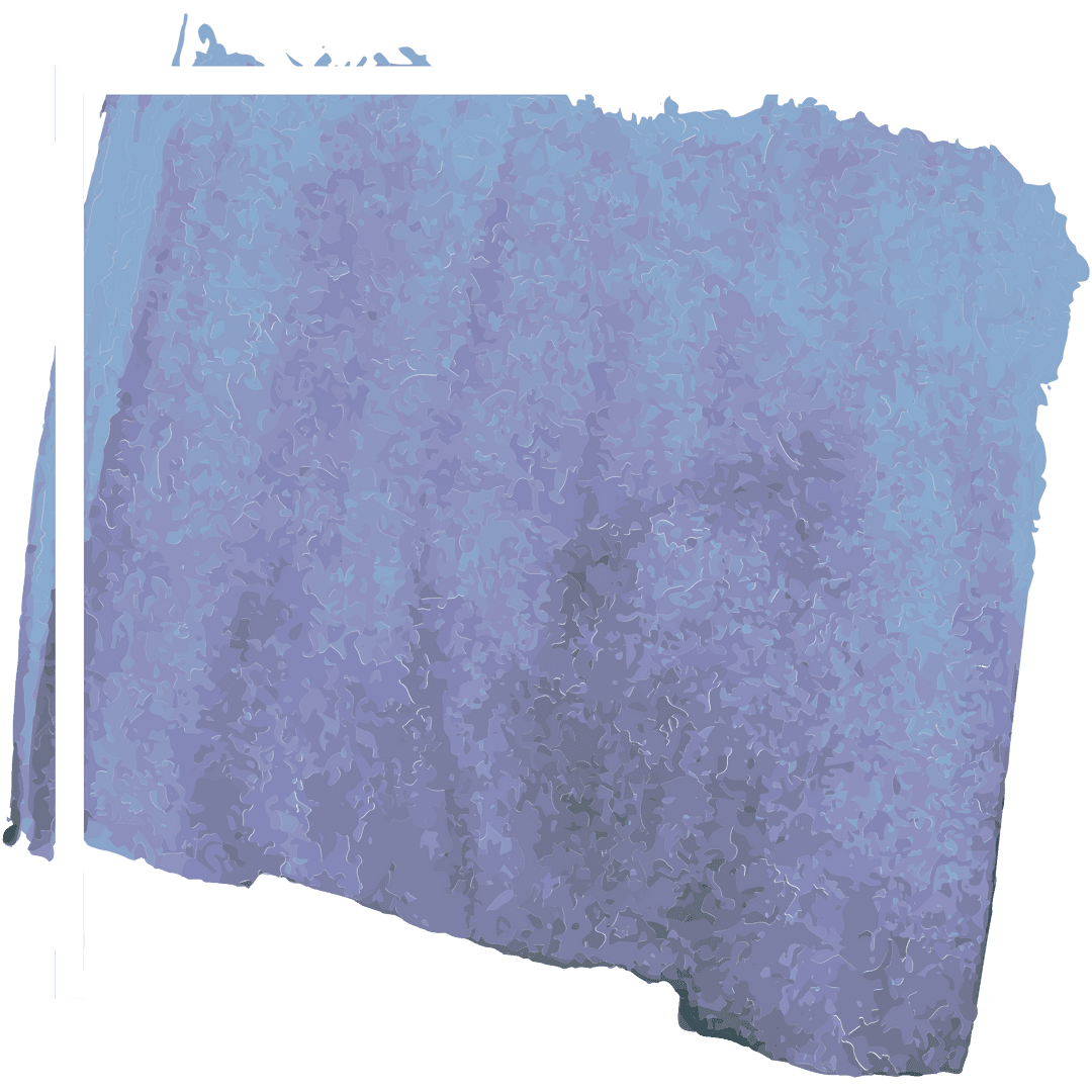 Textured Blue Smudge with Transparent Border Enhances Designs