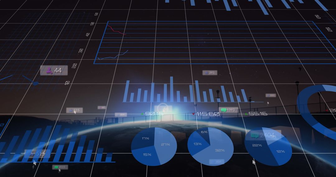 Analyzing Digital Financial Data on Global Scale