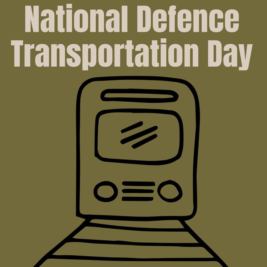 National Defence Transportation Day Banner Design