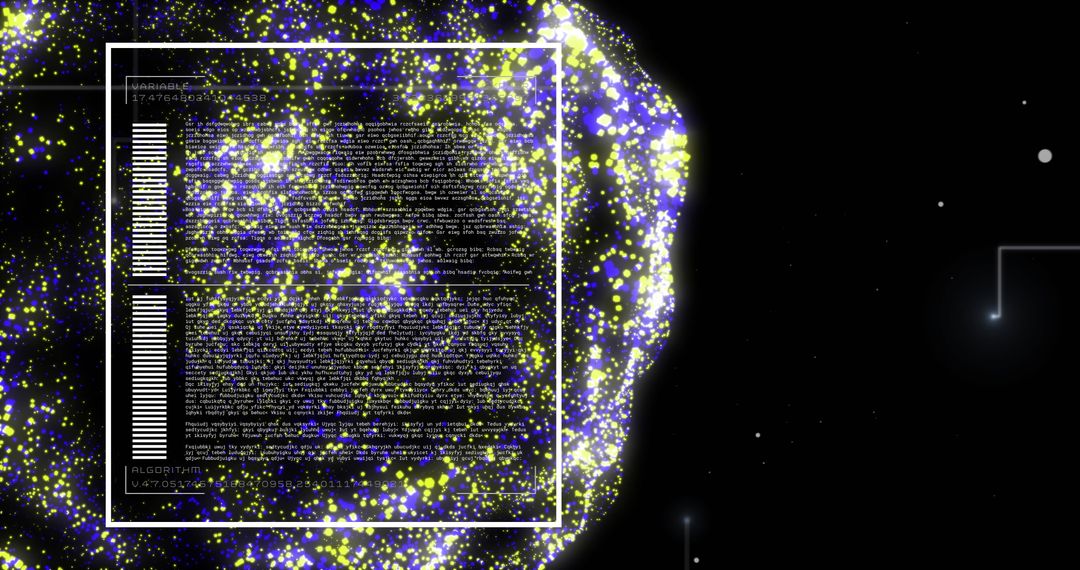 Abstract Data Processing on Digital Mesh Background