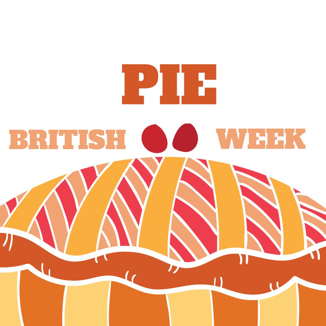 Celebrating British Pie Week with Vibrant illustrated pie
