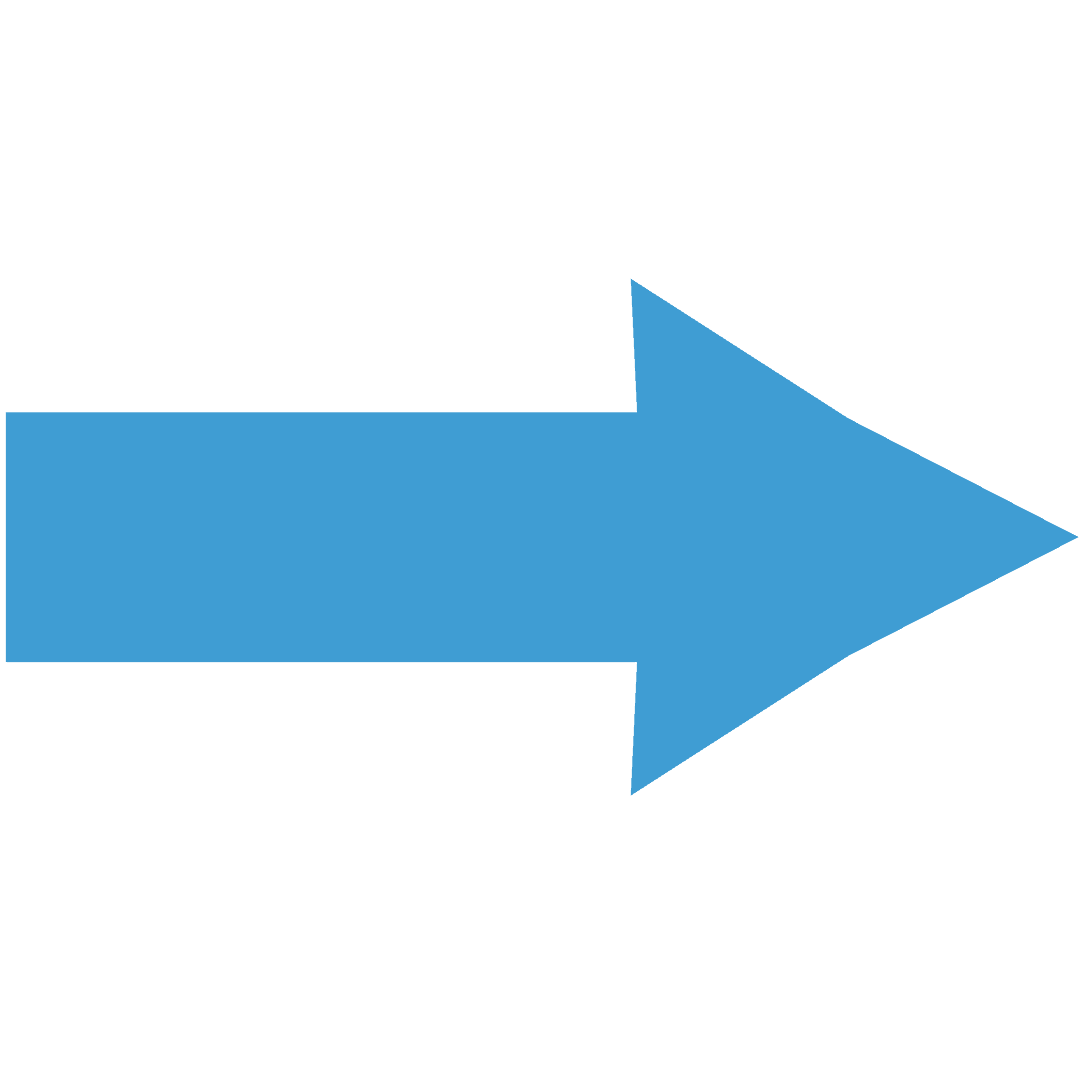 Big Blue Arrow on Transparent Background Pointing Right - Download Free Stock Images Pikwizard.com