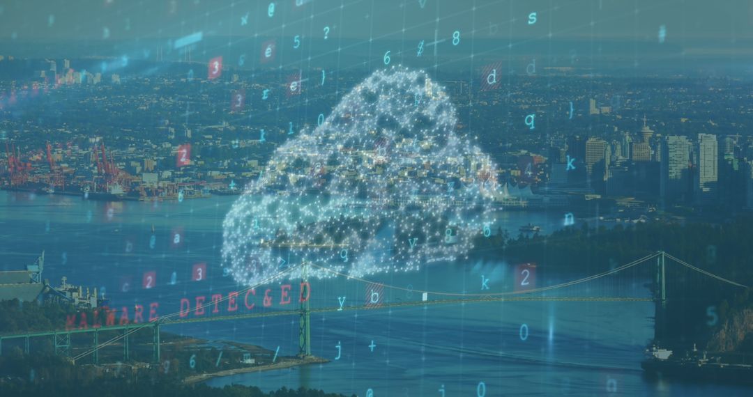 Digital Cloud Security Concept in Urban Environment