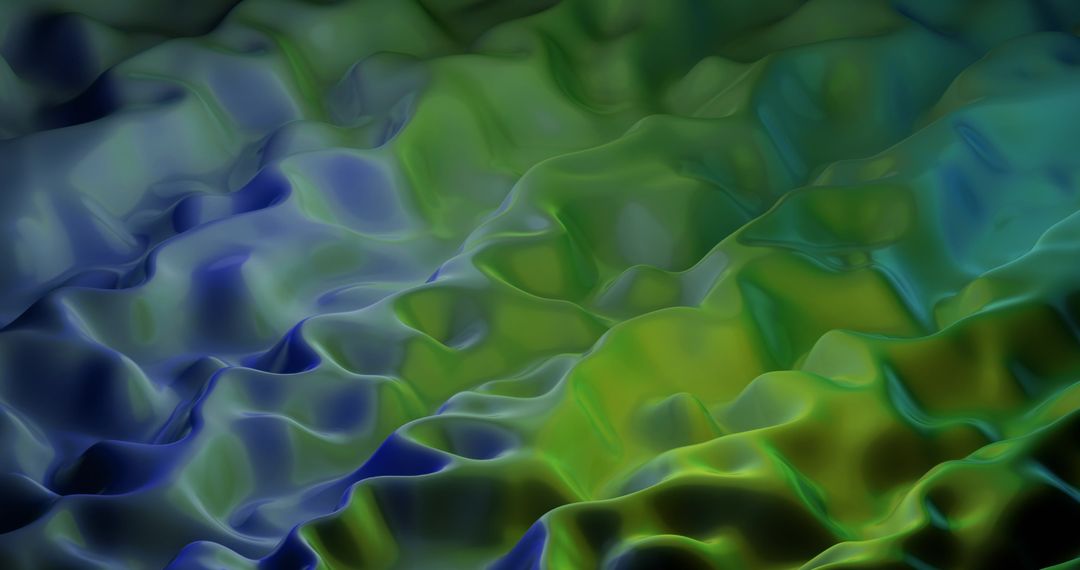 Abstract Flowing Multicolor Waves in Hypnotic Motion