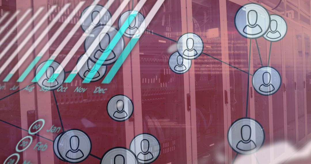 Futuristic Global Network with Digital Data Processing