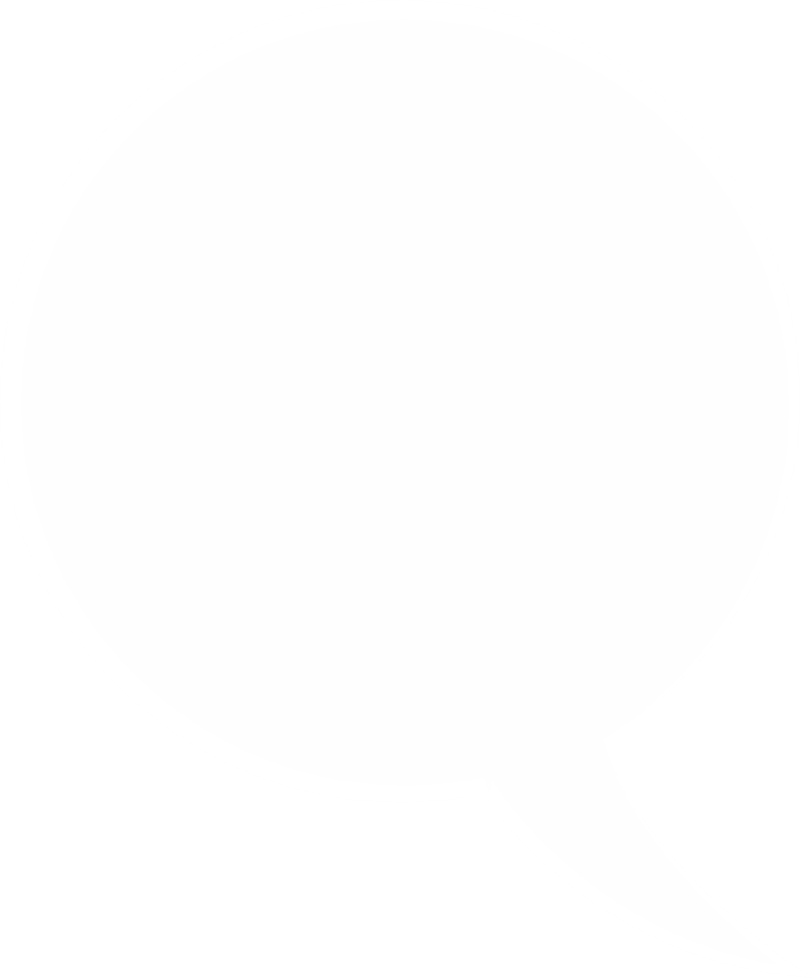 Transparent Gray Speech Bubble for Creative Applications