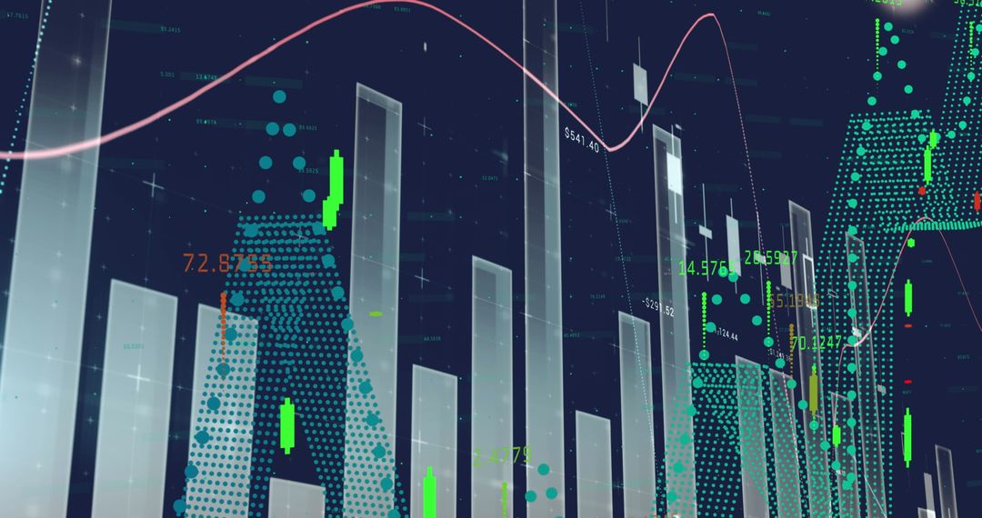 Digital Financial Stock Market Data Analysis Visualization