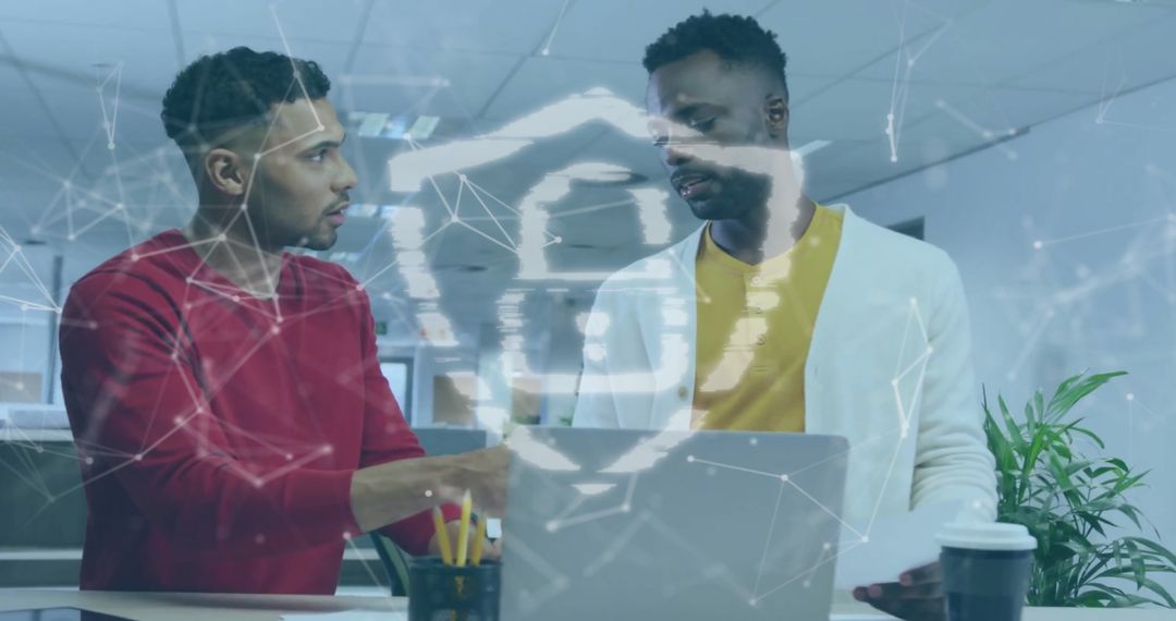 Diverse Business Team Discussing Cybersecurity Strategy