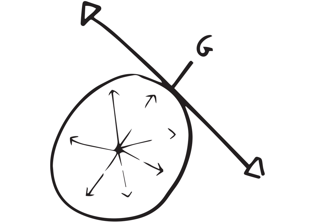 Transparent Hand-drawn Geometrical Diagram with Arrow Symbol - Download Free Stock Images Pikwizard.com