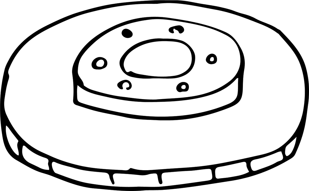 High-Quality Transparent Close-up of Car Tire Tread Pattern