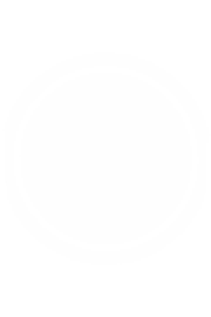 Glowing Oval Light Shape on Transparent Background