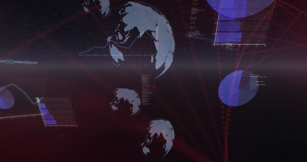 Holographic Data Visualization with Globes and Graphs