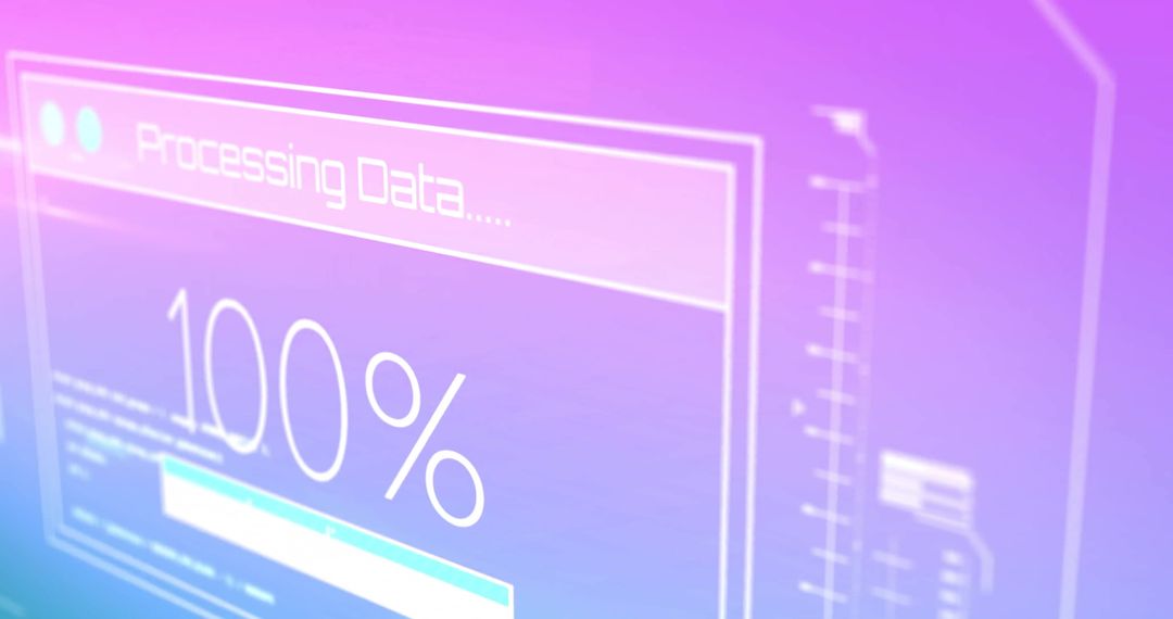 digital data processing with holographic interface design - Free Images, Stock Photos and Pictures on Pikwizard.com