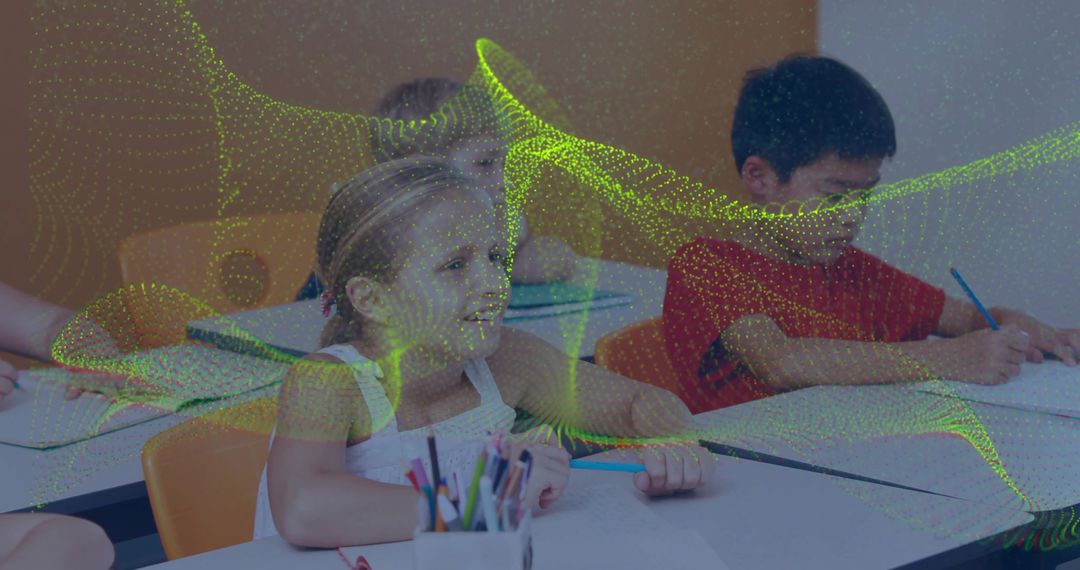 Collaborative Learning with Young Students in Bright Classroom