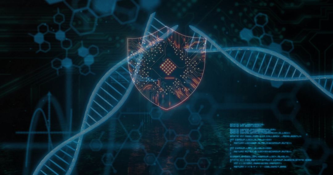 Digital Security and DNA Technology Fusion