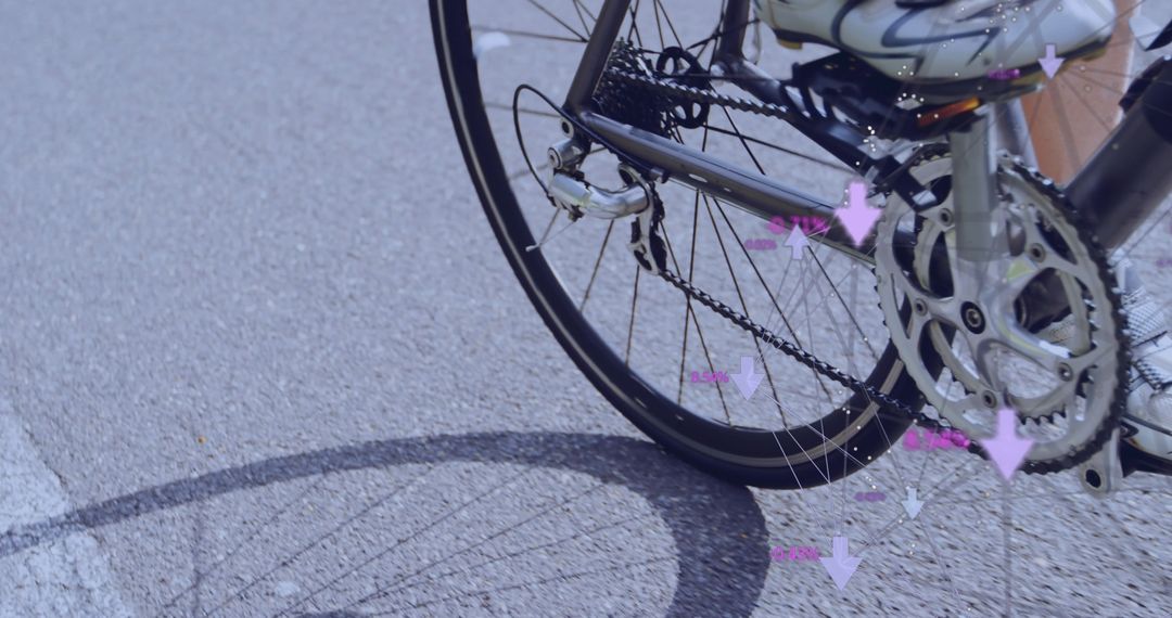 Cyclist Framework Integrated with Technology Graphics