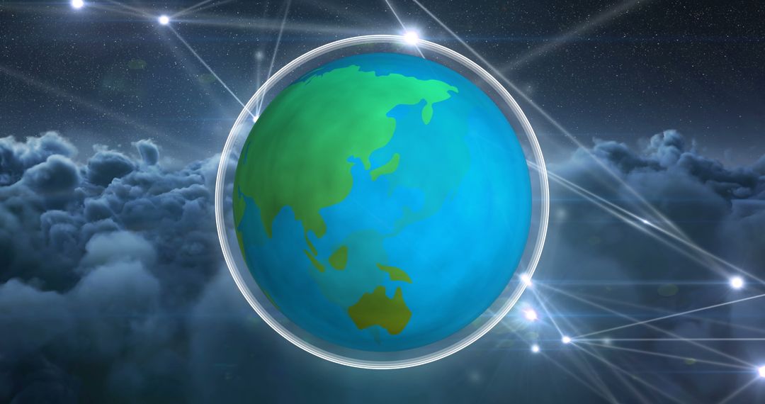 Abstract Digital Earth with Neural Networks and Clouds