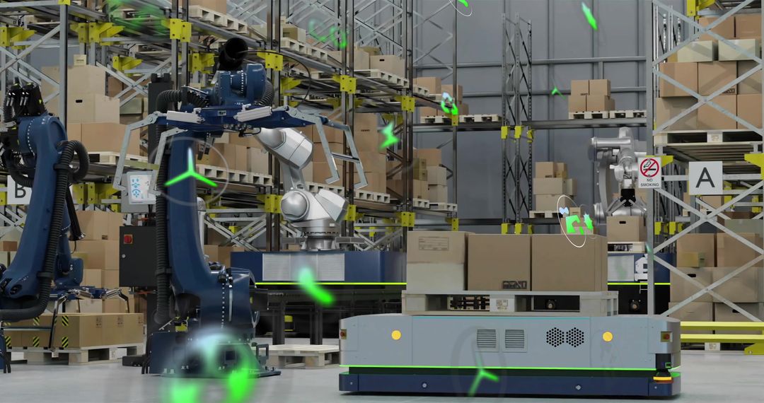 Automated Warehouse with Digital Ecology Interface