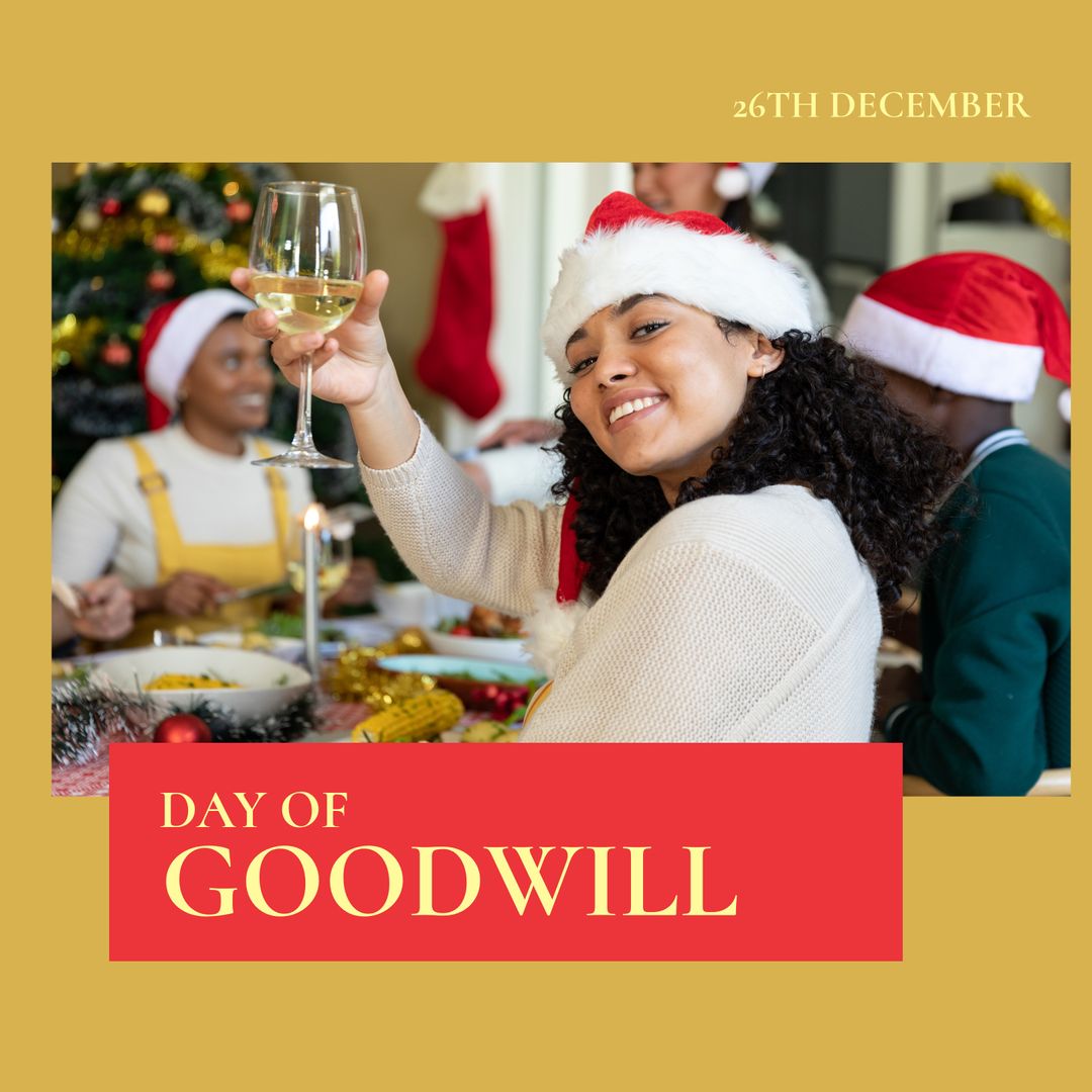 Festive Celebration with Family on Day of Goodwill