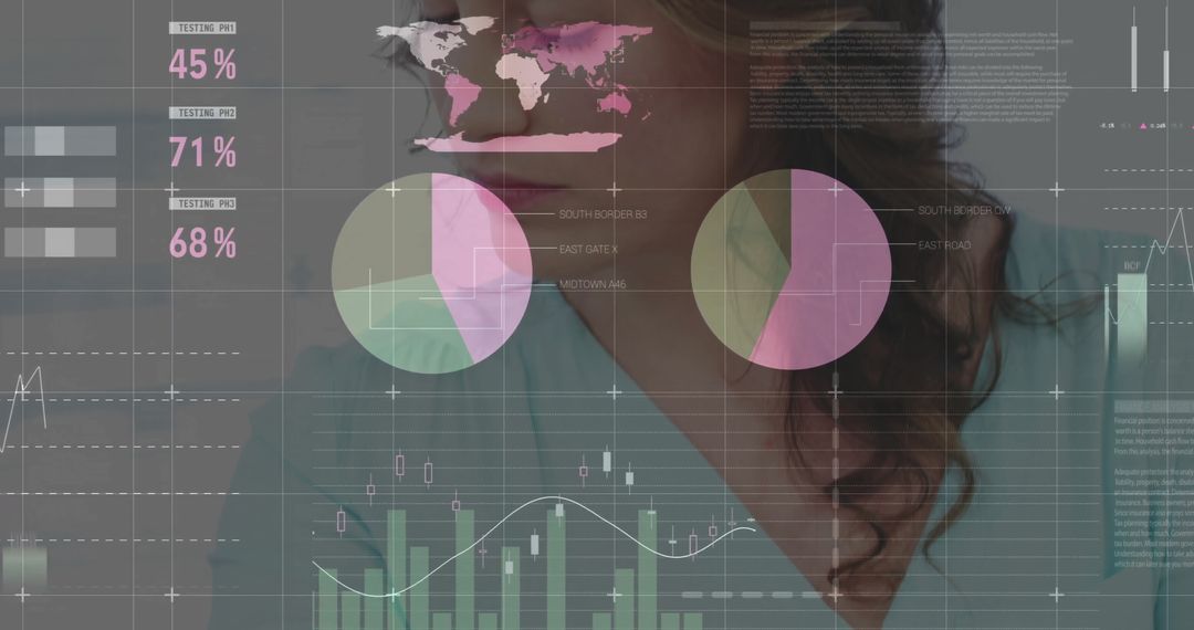 Analyst Exploring Financial Data with Interactive Charts