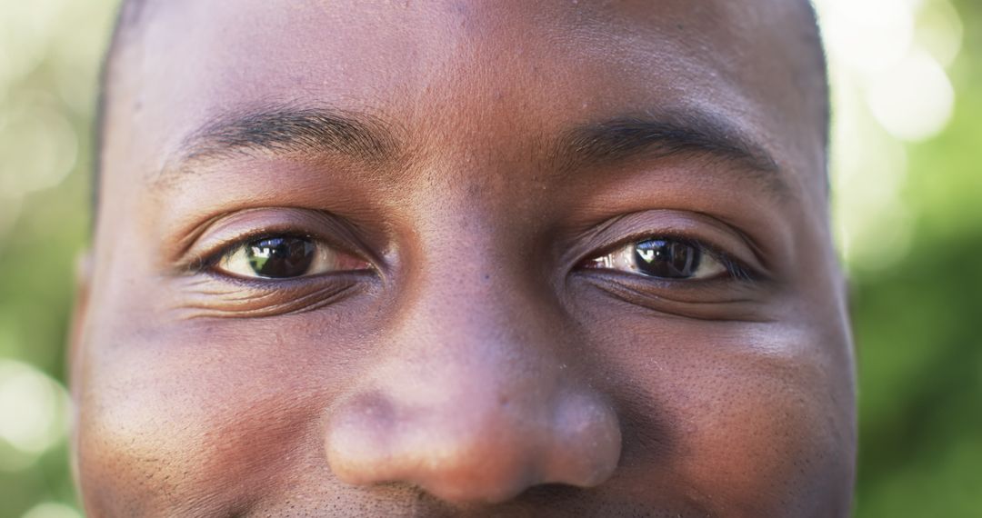 Close-Up Portrait Showcasing Captivating and Warm Smile