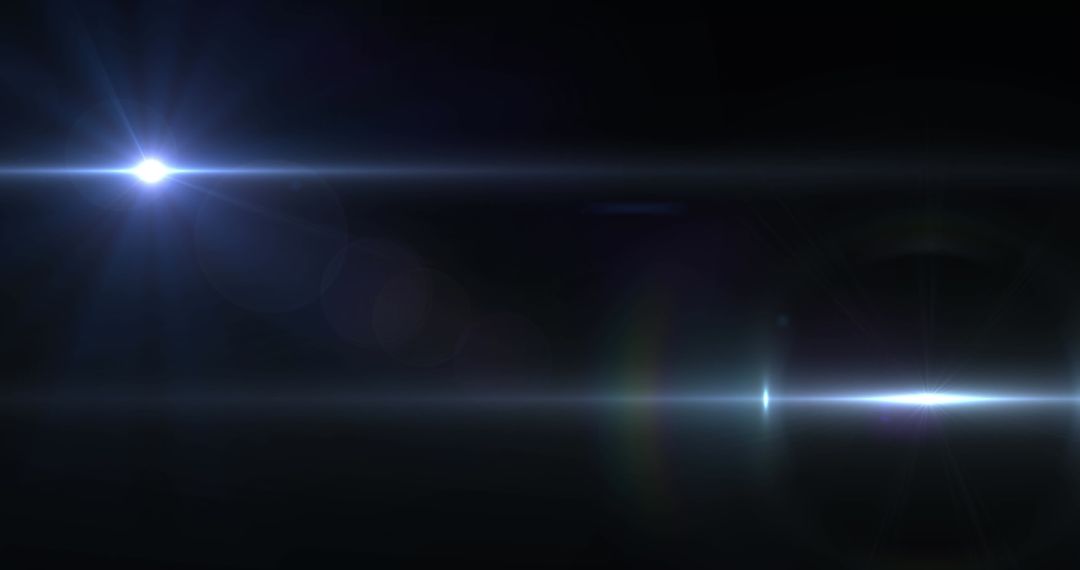 White Light Beams Moving Across Dark Background Conceptualizing Innovation