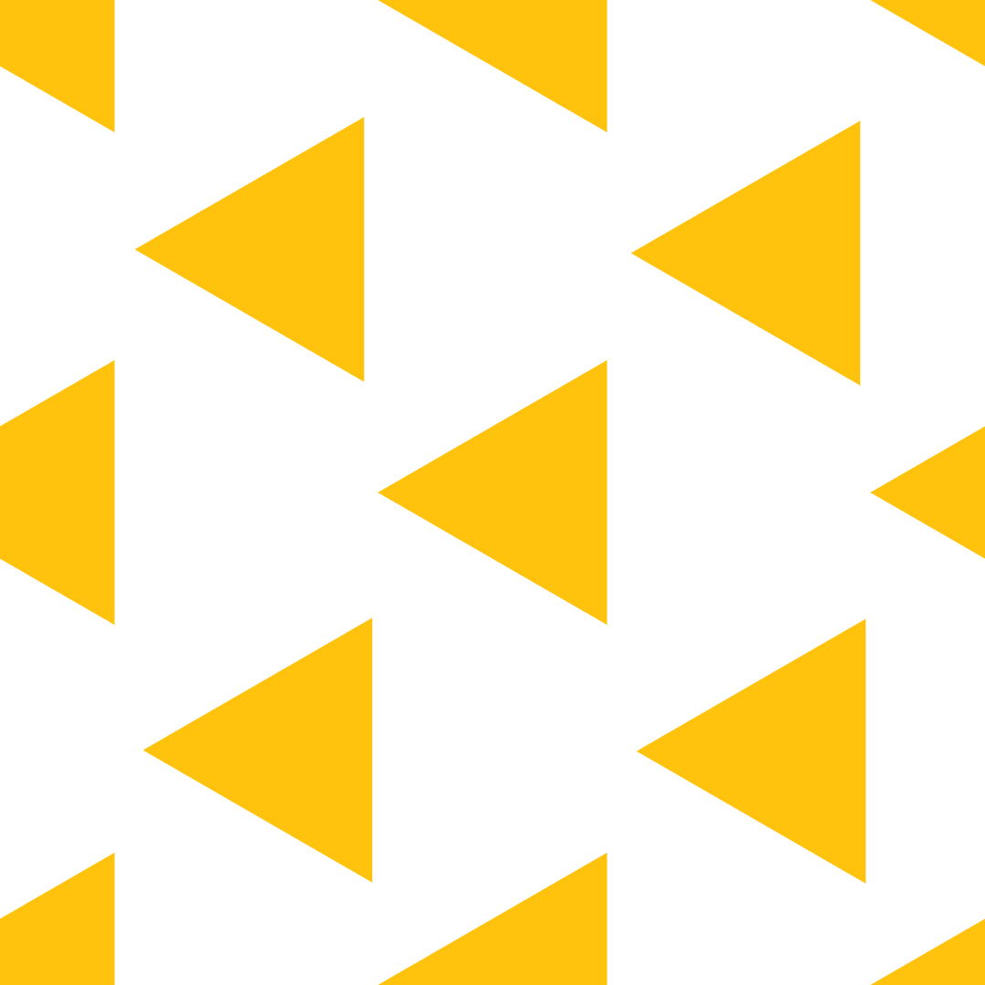 Transparent Yellow Triangles Decorative Background Pattern