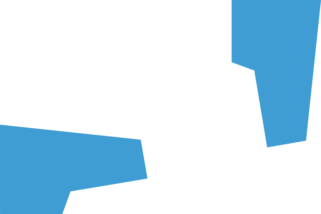 Transparent Shape Digital Design with Blue Elements