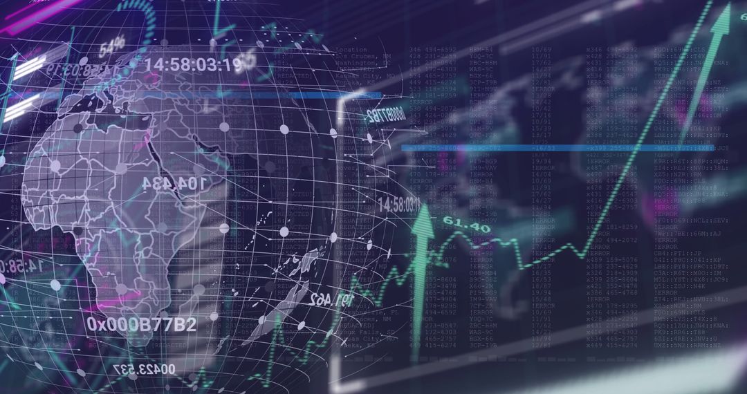 Global Data Analytics with Financial Graphs Overlay