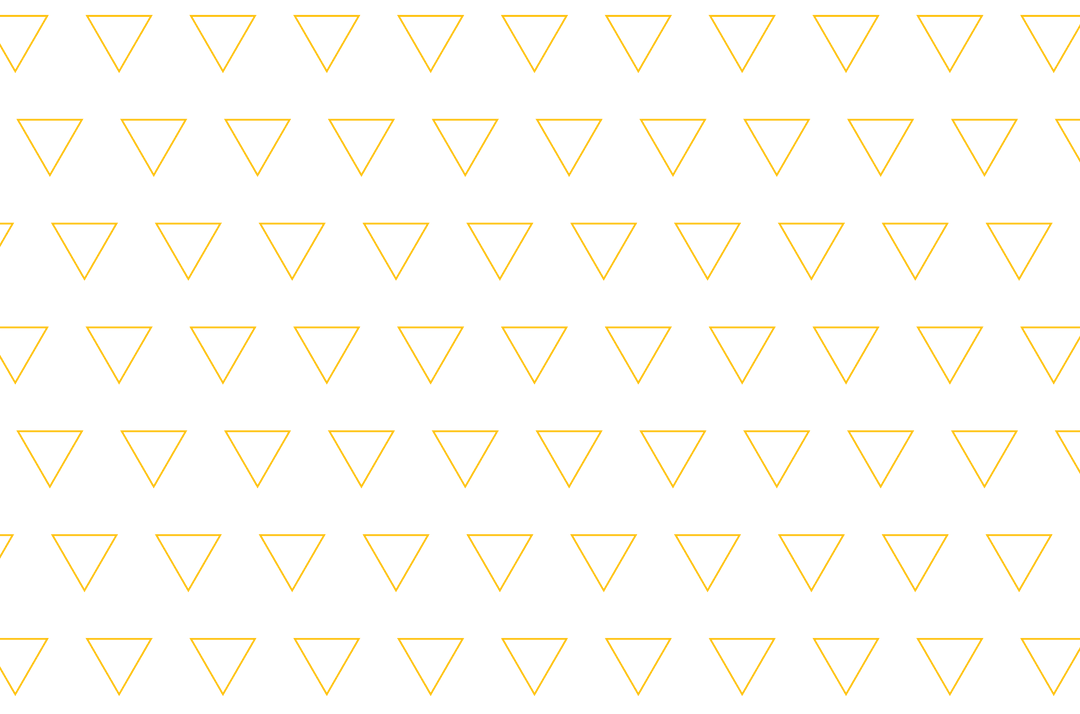 Yellow Triangle Pattern on Transparent Background