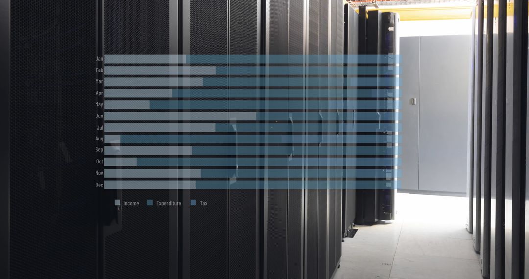 Modern Data Processing Servers with Digital Overlay