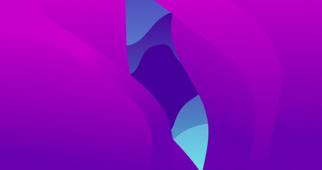 Vibrant Abstract Purple and Grey Digital Waves