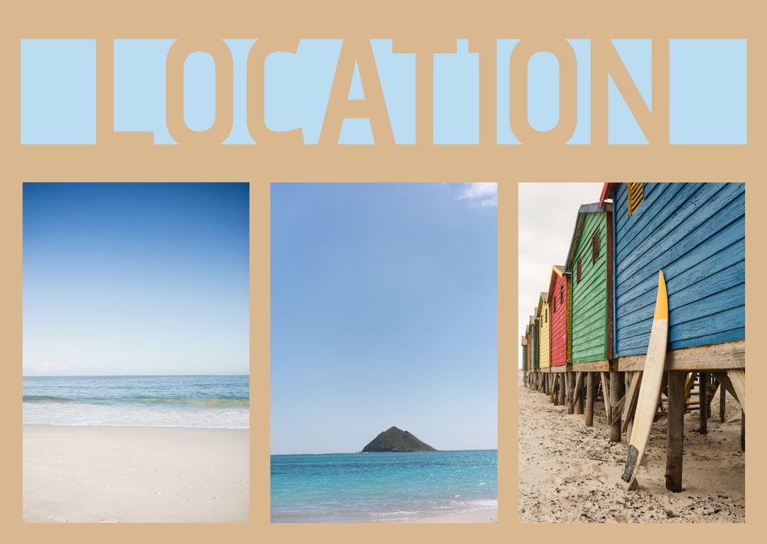 Travel Destinations with Serene Beaches and Vibrant Beach Huts