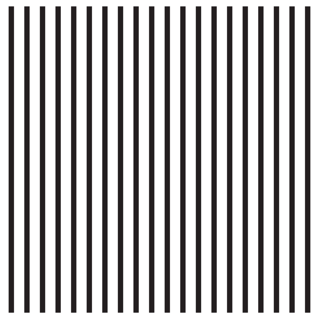 Black Repeated Line Pattern on Transparent Background Illustration