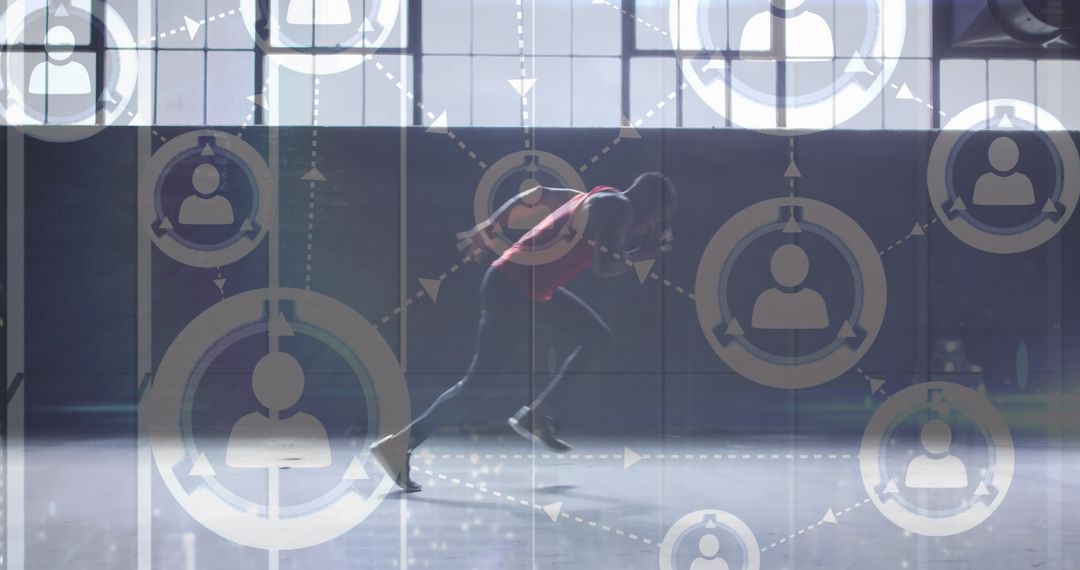 Conceptual Network Overlay on Sportive Urban Jogging