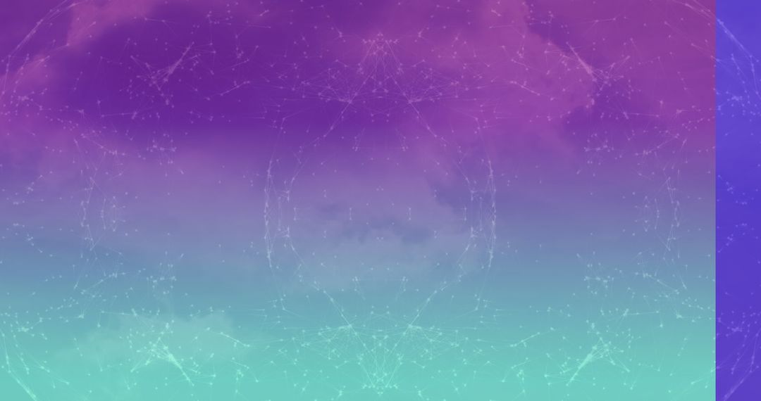 Futuristic Symmetrical Mesh on Digital Gradient Background
