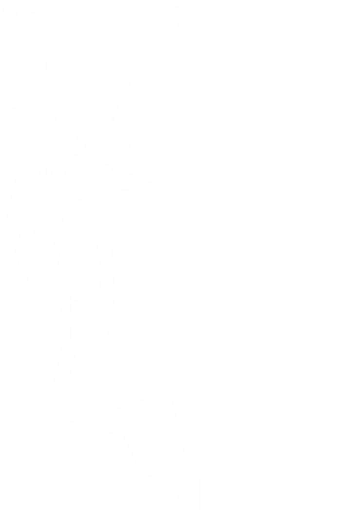 White Flame Illustration on Transparent Background for Design