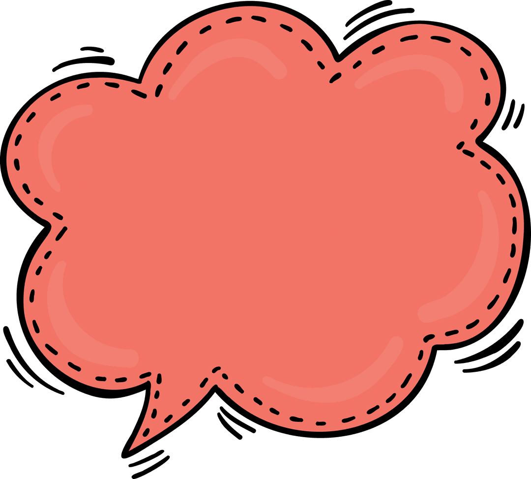 Red Speech Bubble on Transparent Background for Communication Design - Download Free Stock Images Pikwizard.com