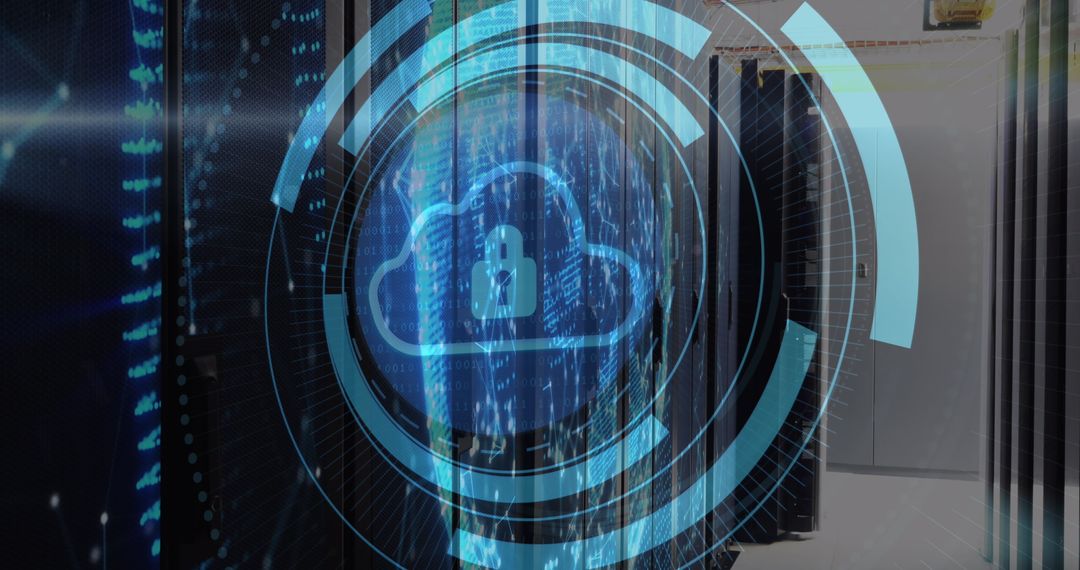 Digital Security and Cloud Technology in Server Room