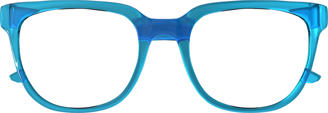 Blue Eyeglasses Stylish Transparent Background Vector Illustration - Download Free Stock Images Pikwizard.com