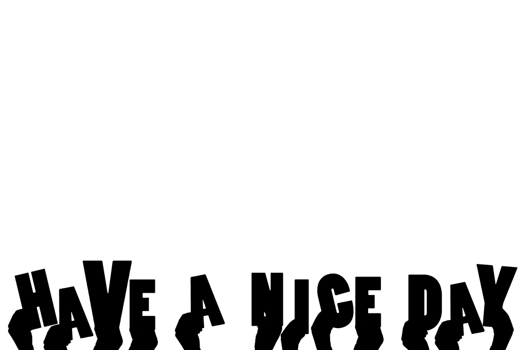 Illustrative Hands with Lovely Wishes on Transparent Background